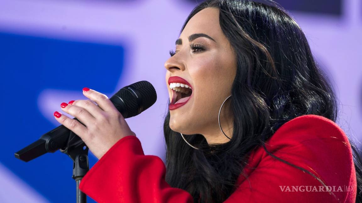 Demi Lovato cantará el himno nacional de EU en Super Bowl
