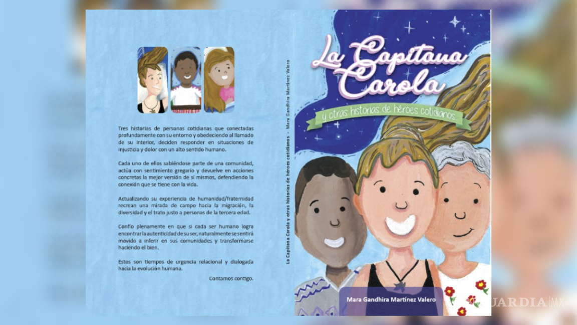 Saltillo: escribe psicoterapeuta historias de héroes cotidianos para niños