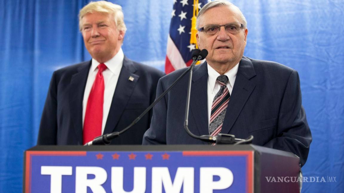 $!De momento, Trump no perdona al controvertido ex sheriff Joe Arpaio
