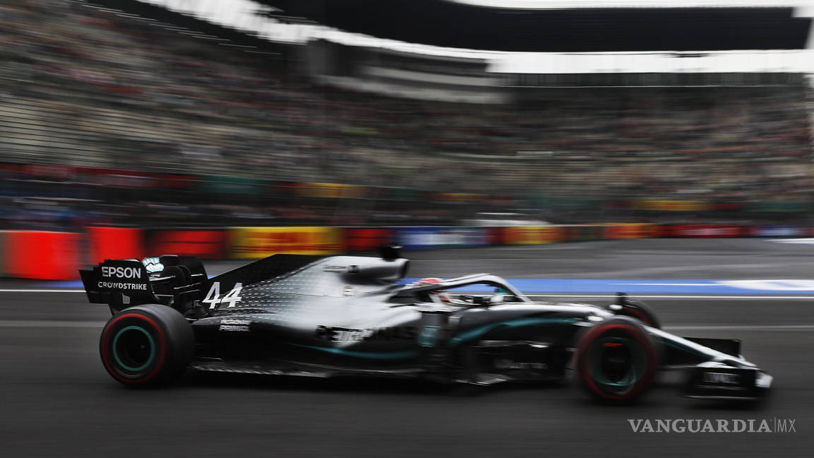 Hamilton, el más rápido tras la primera práctica en México
