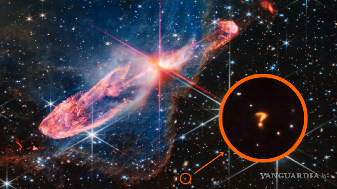 ¿Contexto? Telescopio James Webb capta un signo de interrogación en el espacio