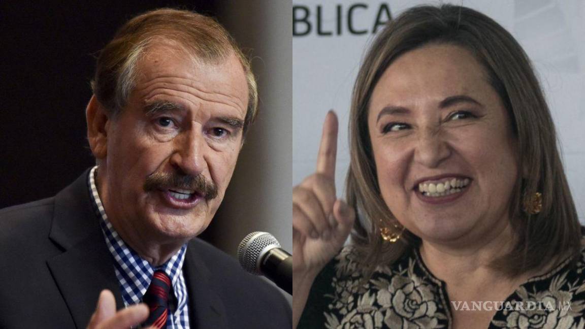 ‘Su apoyo es a la distancia’; Xóchitl Gálvez desmiente que Fox la acompañe a mañanera de AMLO