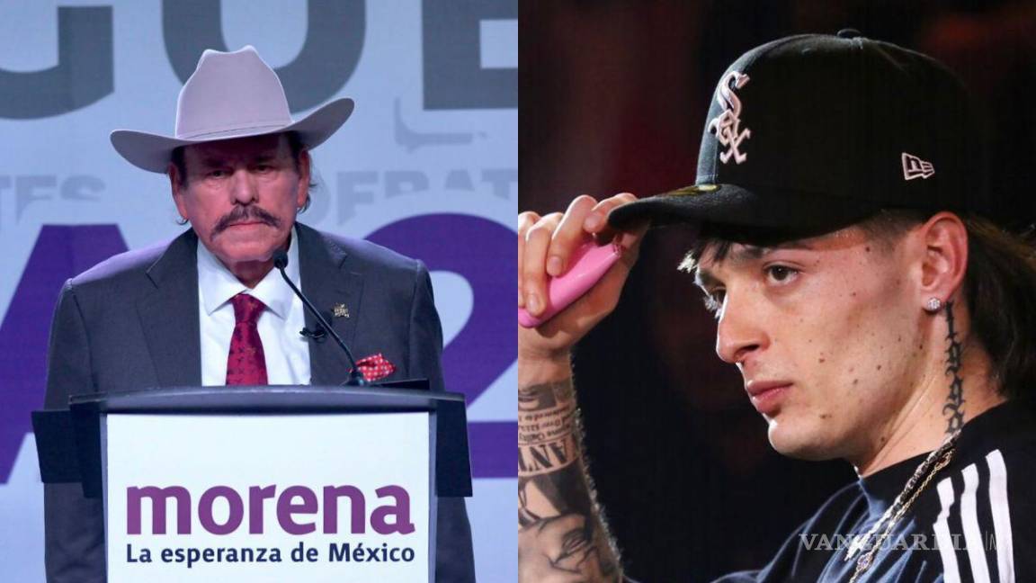 ‘Si el PRI se va, por mi sombrero, que Peso Pluma vendrá’: Armando Guadiana en debate por gubernatura de Coahuila