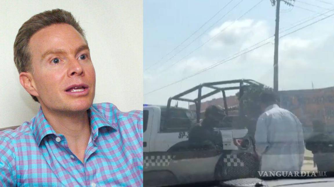 Policías ‘encañonan’ a Manuel Velasco en Veracruz; SSP asegura que fue operativo de seguridad