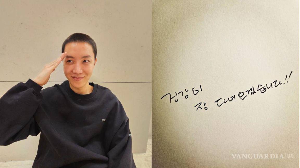 $!“Los amo ARMY. Los veré de nuevo”, fue el mensaje que J-Hope escribió a sus fans en Instagram.