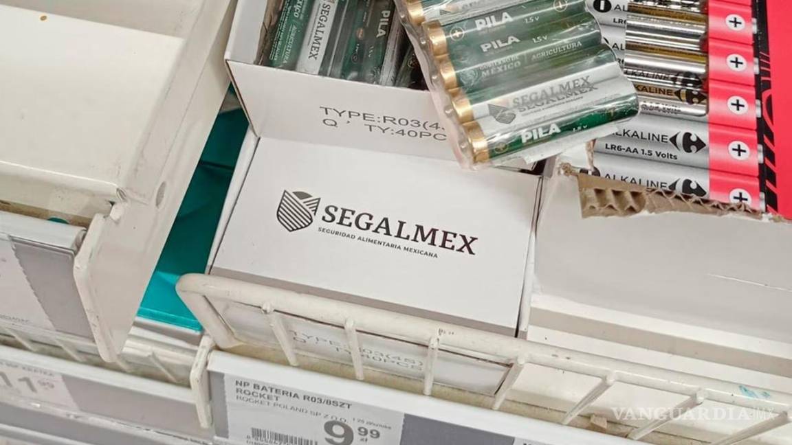 ¿Qué hacen las pilas Segalmex de venta en Polonia?... se venden en 43 pesos pero deberían ser para los más pobres de México