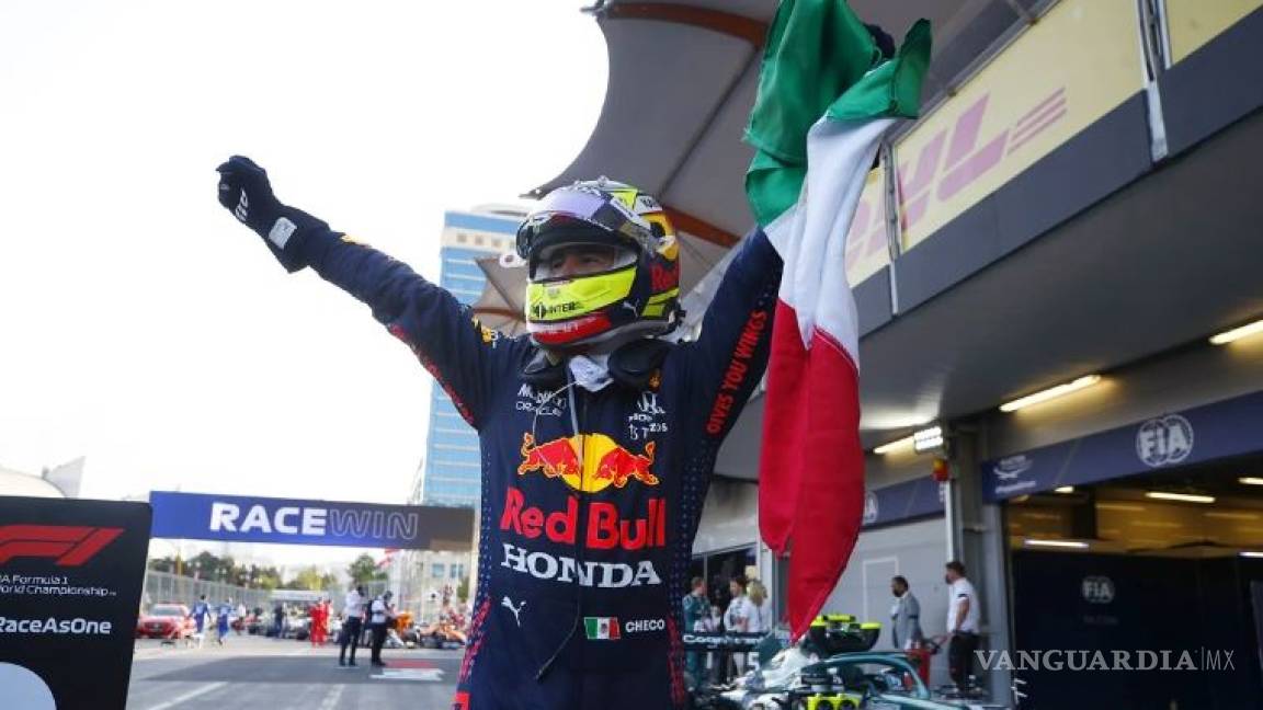 'Estuvimos cerca de retirar el auto de la carrera'... Checo Pérez tras ganar el GP de Azerbaiyán