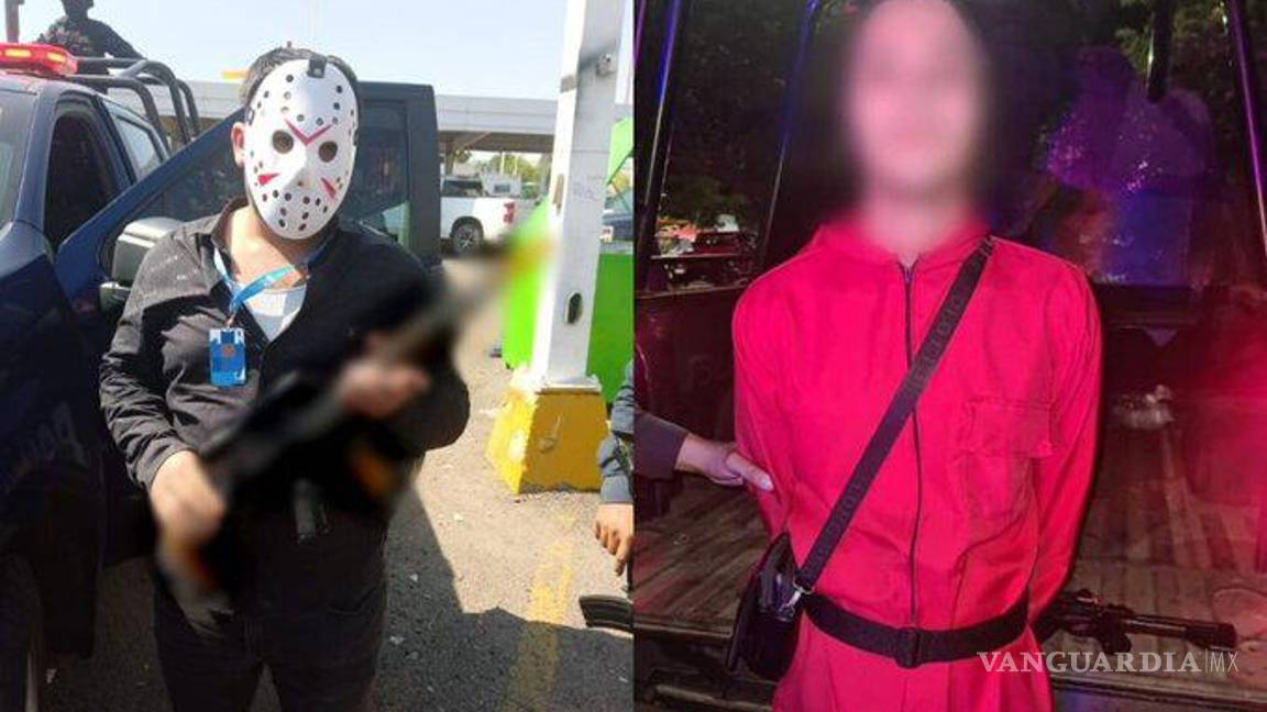 $!En Sinaloa detuvieron a 92 por sus disfraces de Halloween