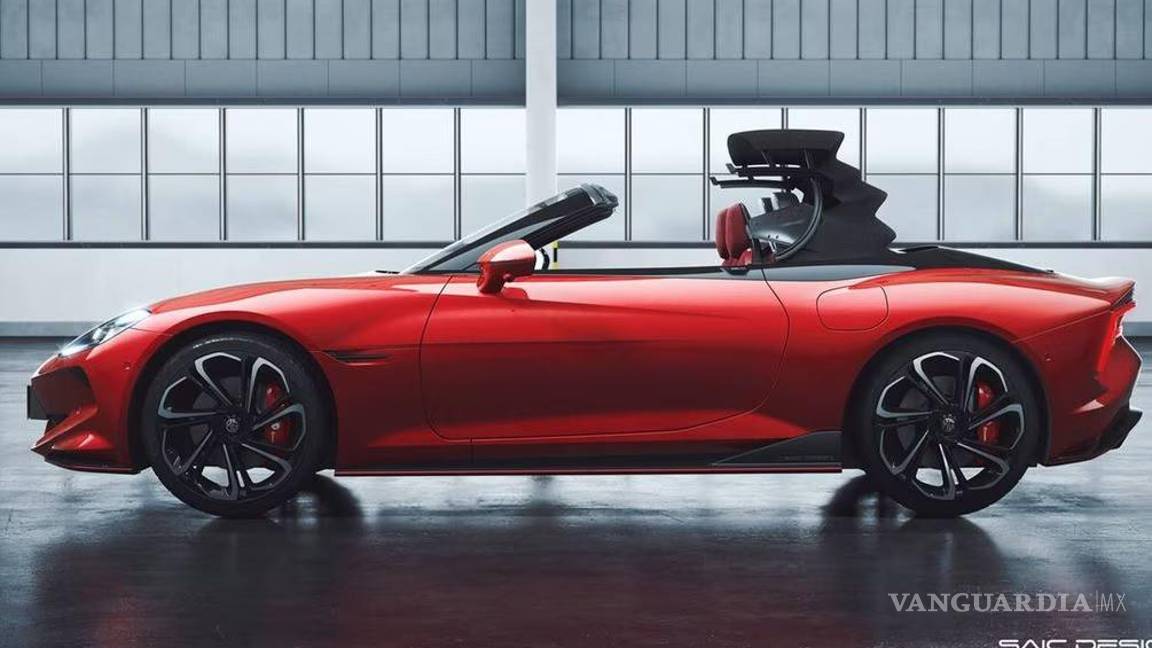 $!MG presenta un atractivo convertible eléctrico de alto desempeño, el Cyberster