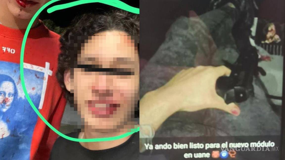 $!A través de redes sociales, el estudiante (izq.) amenazó con provocar un tiroteo.