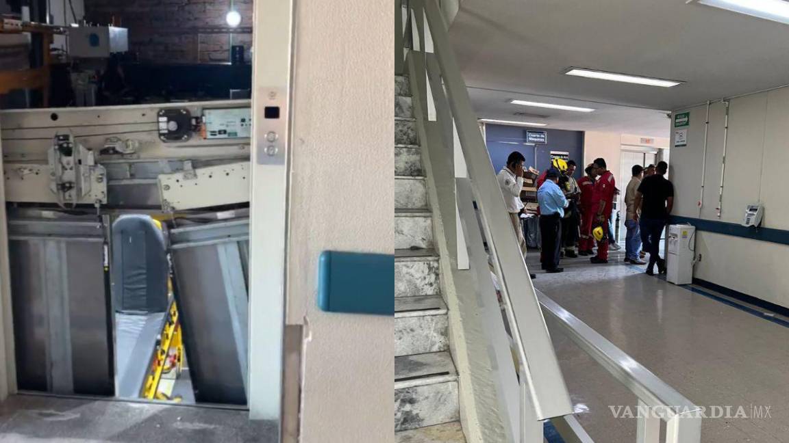 Falla elevador del IMSS, ahora en Guadalajara; 8 personas quedan atrapadas