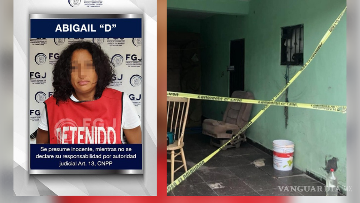 Detienen a mujer en Reynosa por feminicidio con arma blanca