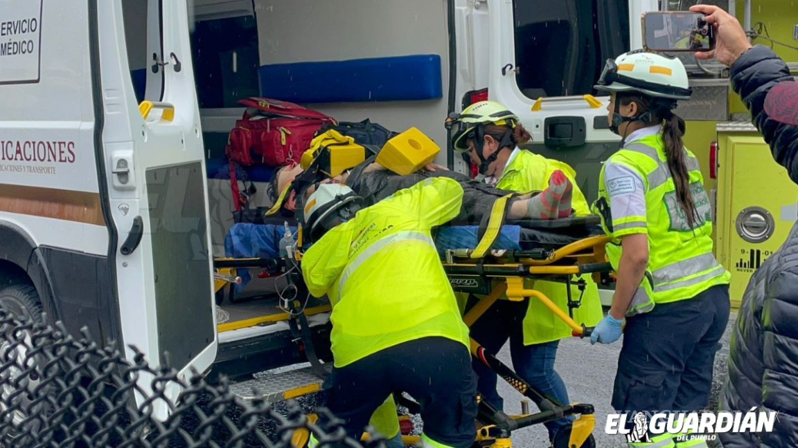 $!Una persona más terminó grave.