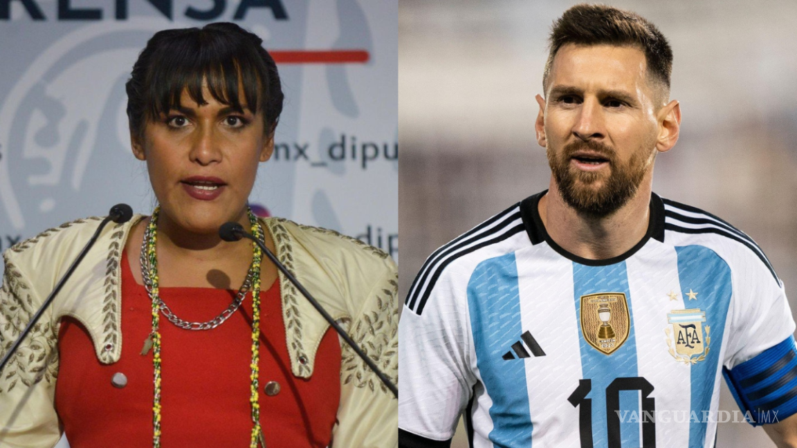 Diputada de Morena pide declarar a Messi como persona non grata en México