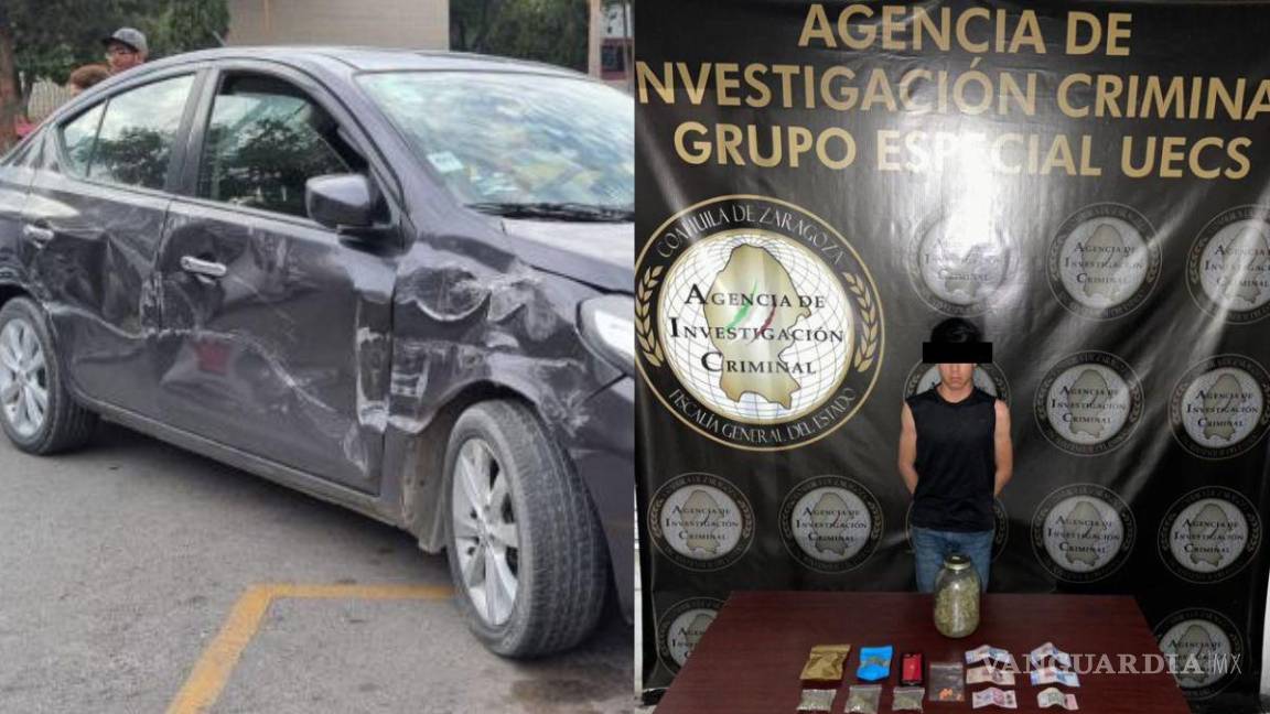 Detienen a ‘narco dealer’ durante persecución en Saltillo