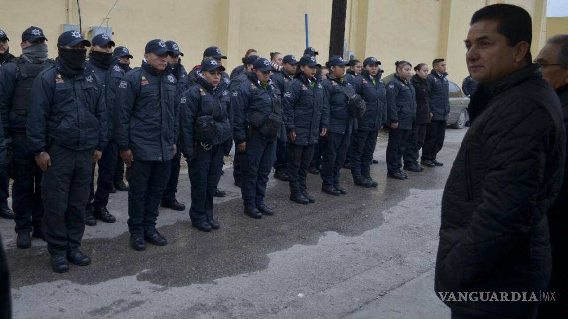 $!Reconocen labor de la Policía de Ciudad Acuña