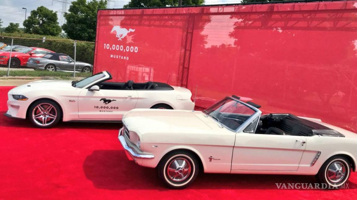 $!Ford Mustang, 54 años de historia y 10 millones de unidades fabricadas
