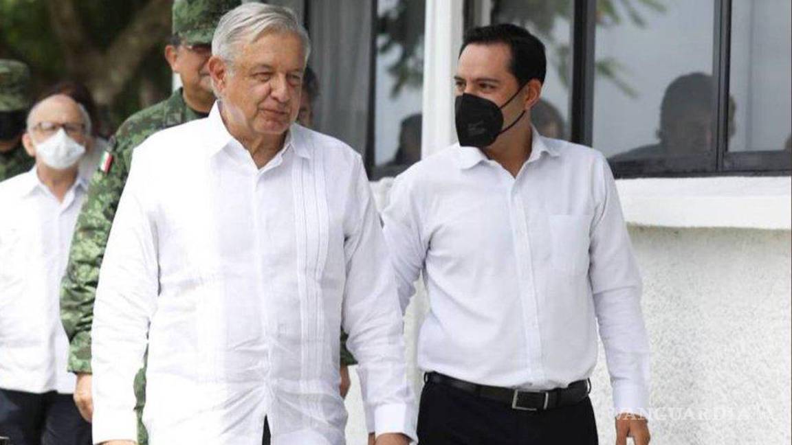 $!‘Pseudoambientalistas’ y adversarios hacen campaña contra Tren Maya: AMLO