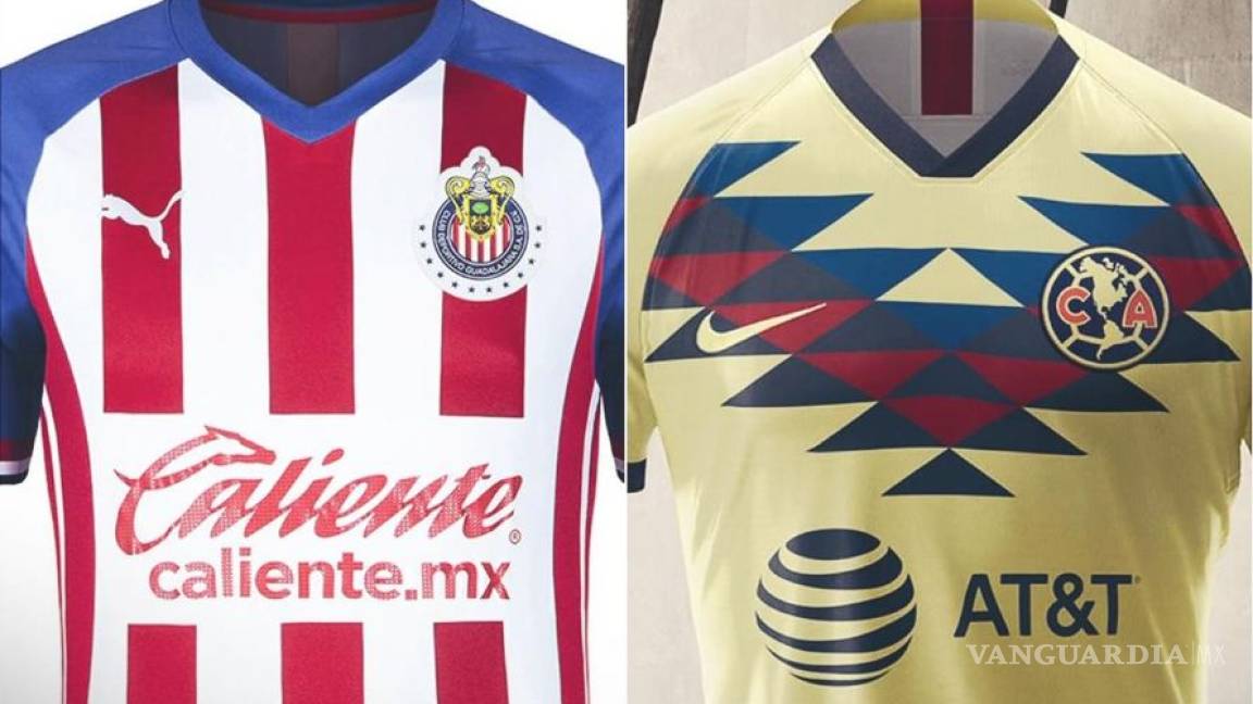 América y Chivas 'se ponen de acuerdo' y revelan sus nuevos uniformes el mismo día