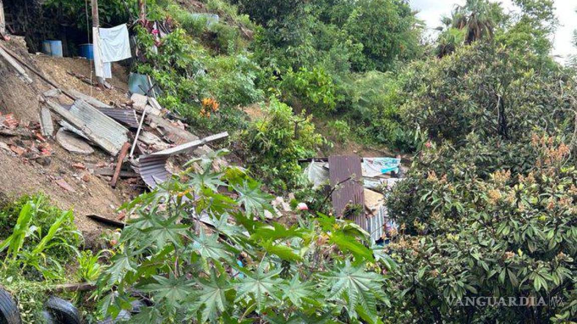 Tres niñas mueren en derrumbe ocasionado por lluvias en Jiutepec