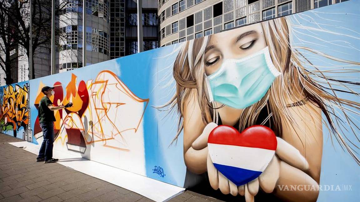 $!Coronavirus: Grafiteros de todo el mundo dan su propia batalla contra el COVID-19 y dan esperanzas a las personas