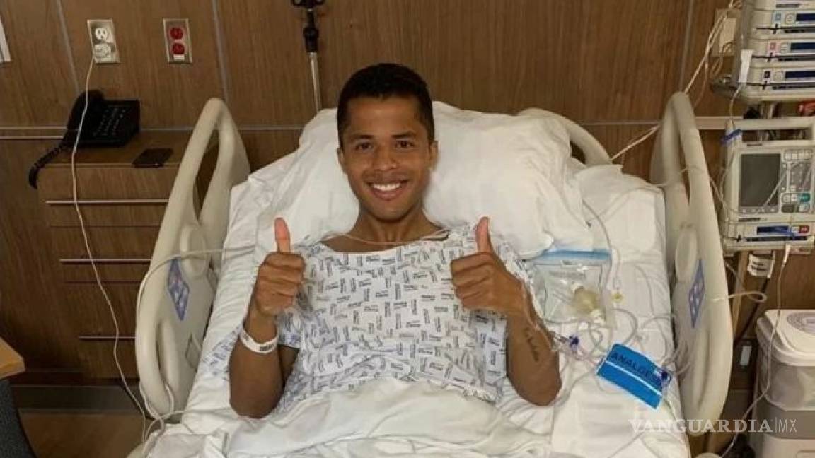 Gio dos Santos sale de la operación y promete regresar más fuerte