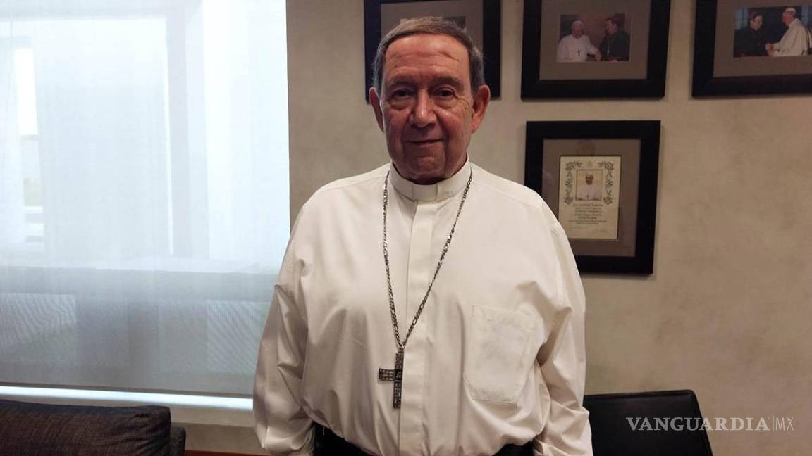 Renuncia primer obispo de la Diócesis de Piedras Negras, Alonso Garza Treviño