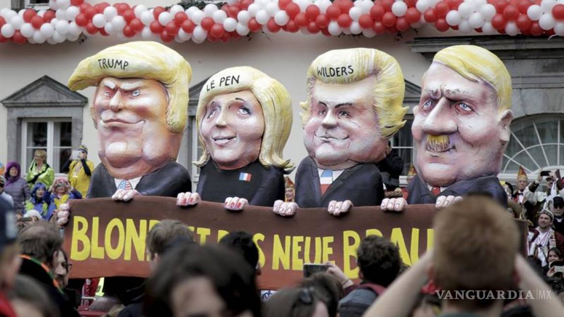 Carnaval en Alemania se mofa de Donald Trump