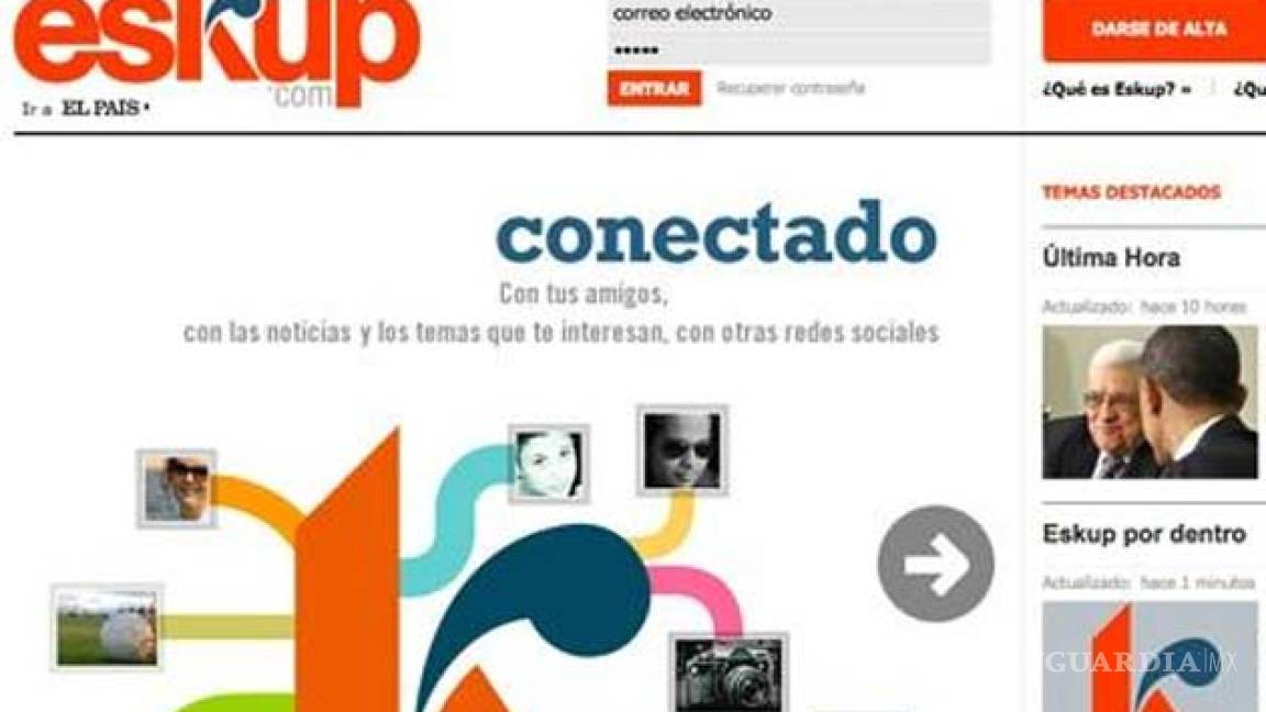 El País estrena red social Eskup