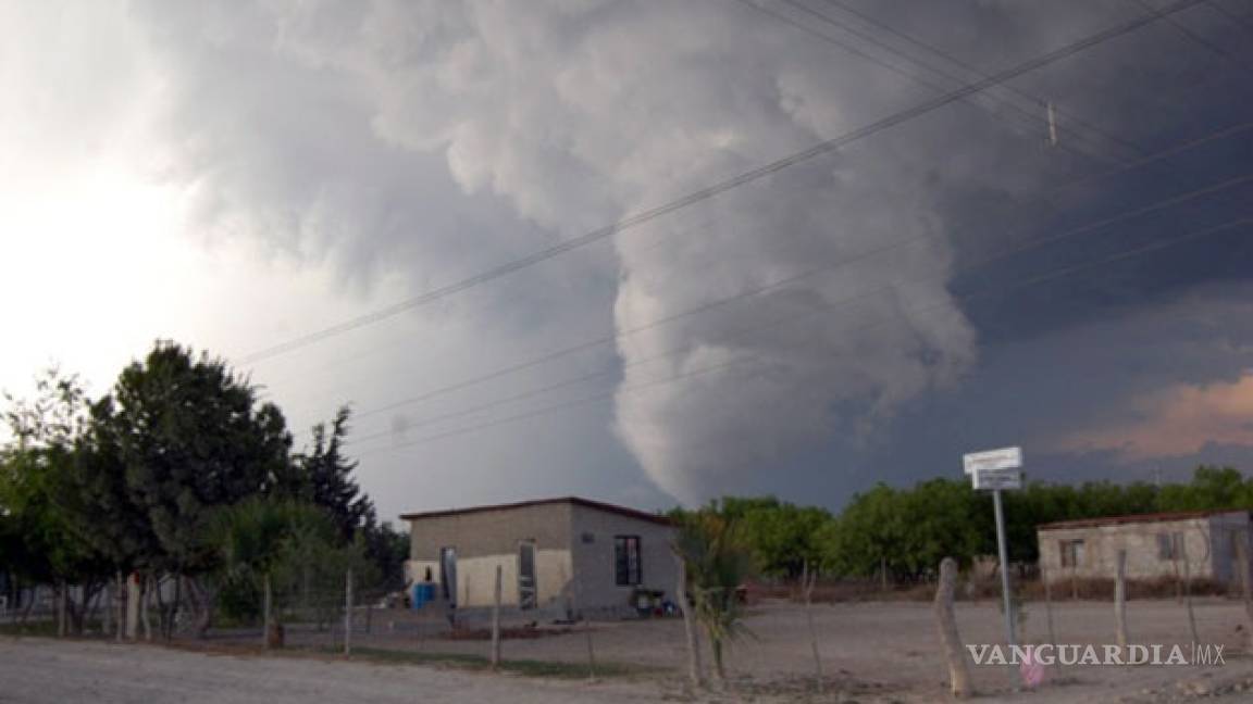 Alerta por frente frío 50 y posibilidad de tornados en el norte de Coahuila