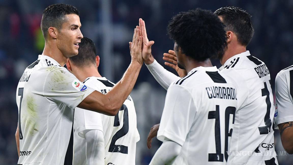 Juventus gana apenas al Cagliari con un Cristiano Ronaldo desaparecido