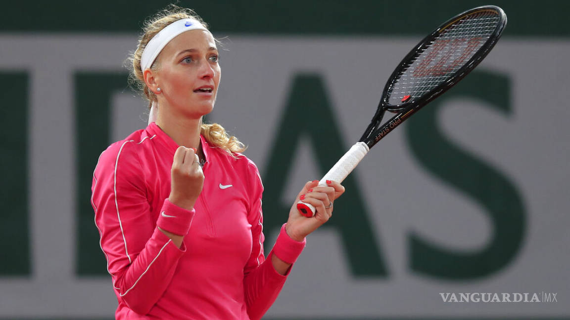 Petra Kvitova llega a cuartos de final en Roland Garros