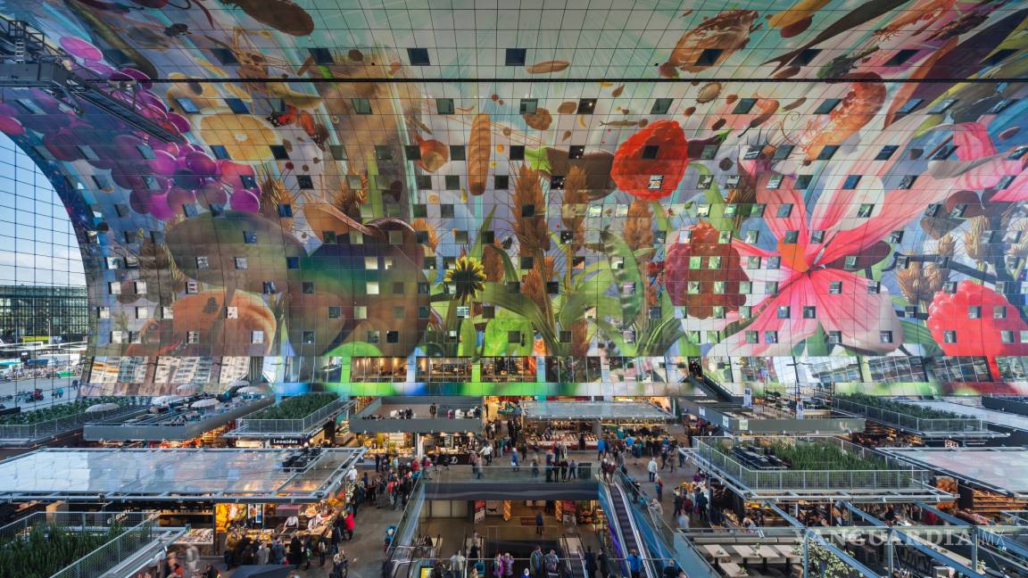$!Market Hall de Rotterdam, el mejor centro comercial del siglo