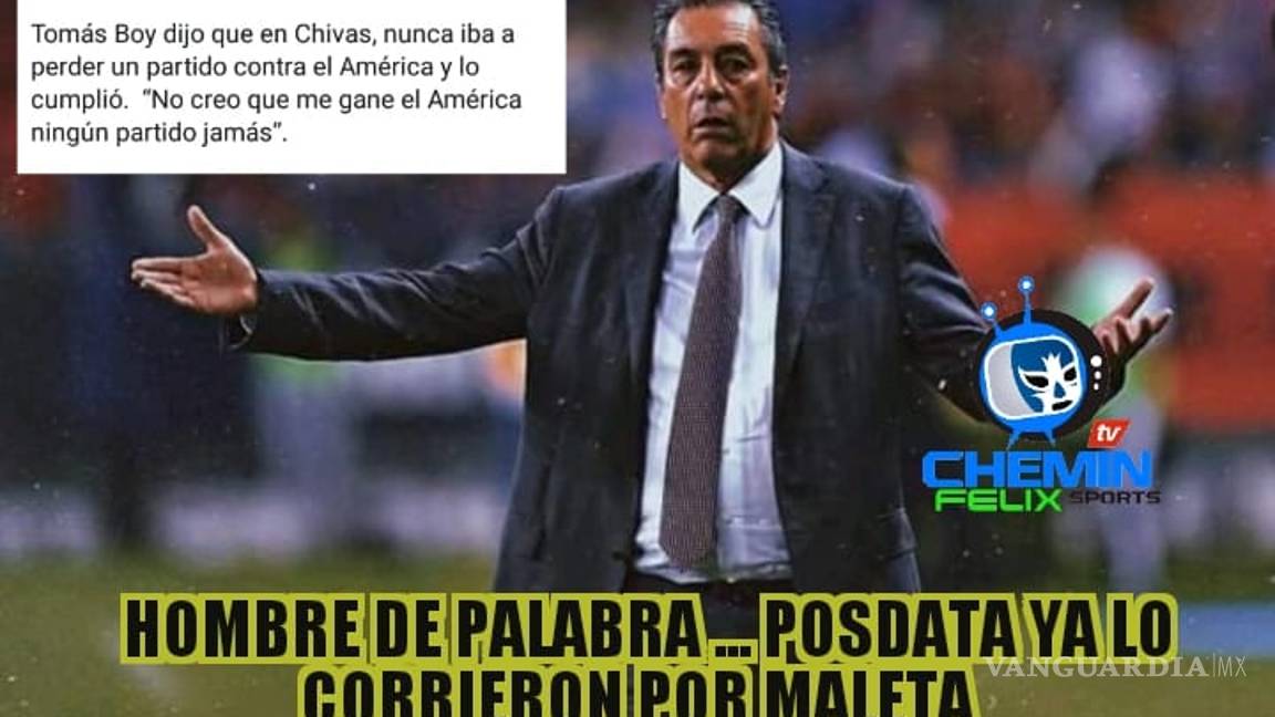 $!Los memes de la salida de Tomás Boy y llegada del 'Flaco' Tena a las Chivas