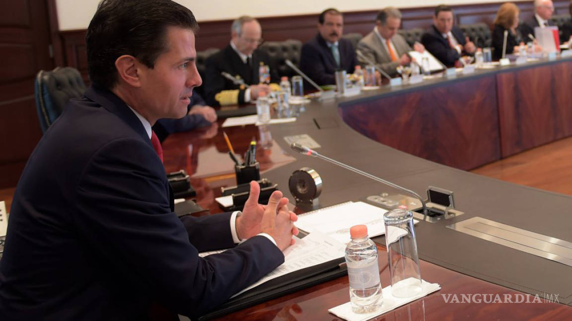 Peña Nieto y gabinete revisan lineamientos para entrega de administración