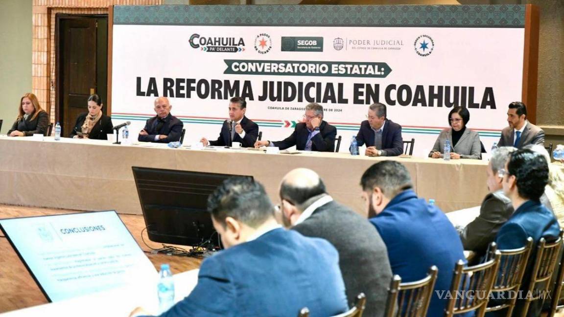 Definidos candidatos para renovar el Poder Judicial en Coahuila miércoles entregan listas