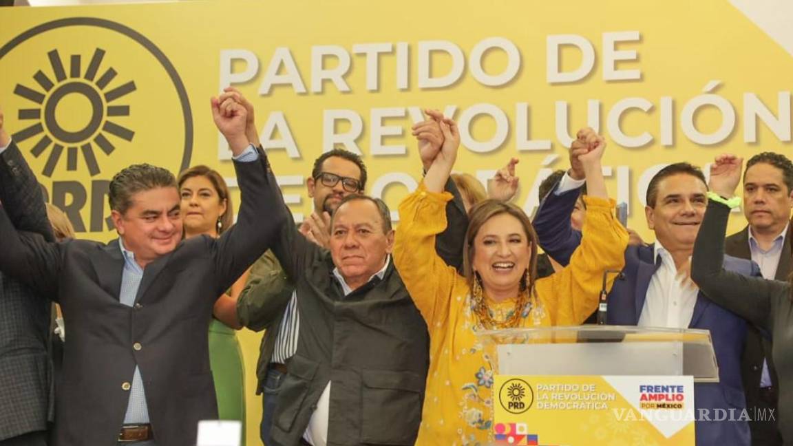 Apoya PRD a Xóchitl Gálvez; anuncian respaldo a su candidatura