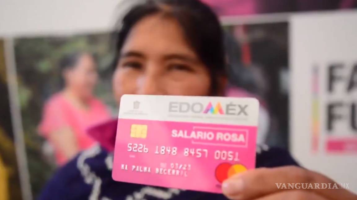 $!Difunden en redes presunto uso proselitista de la Tarjeta Rosa en el Edomex
