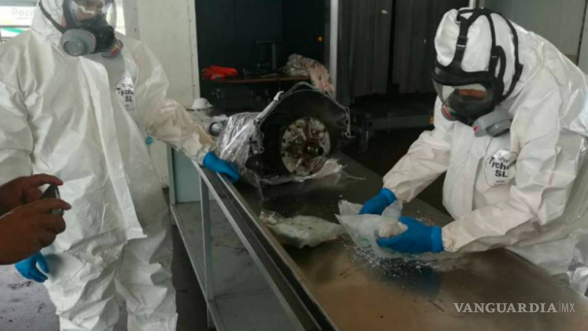 Escondían 4 mil kilos de metanfetaminas en refacciones en Sonora