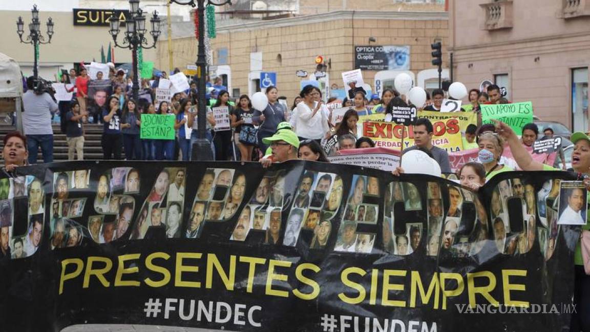 Coahuila registra 230 desapariciones durante 2019