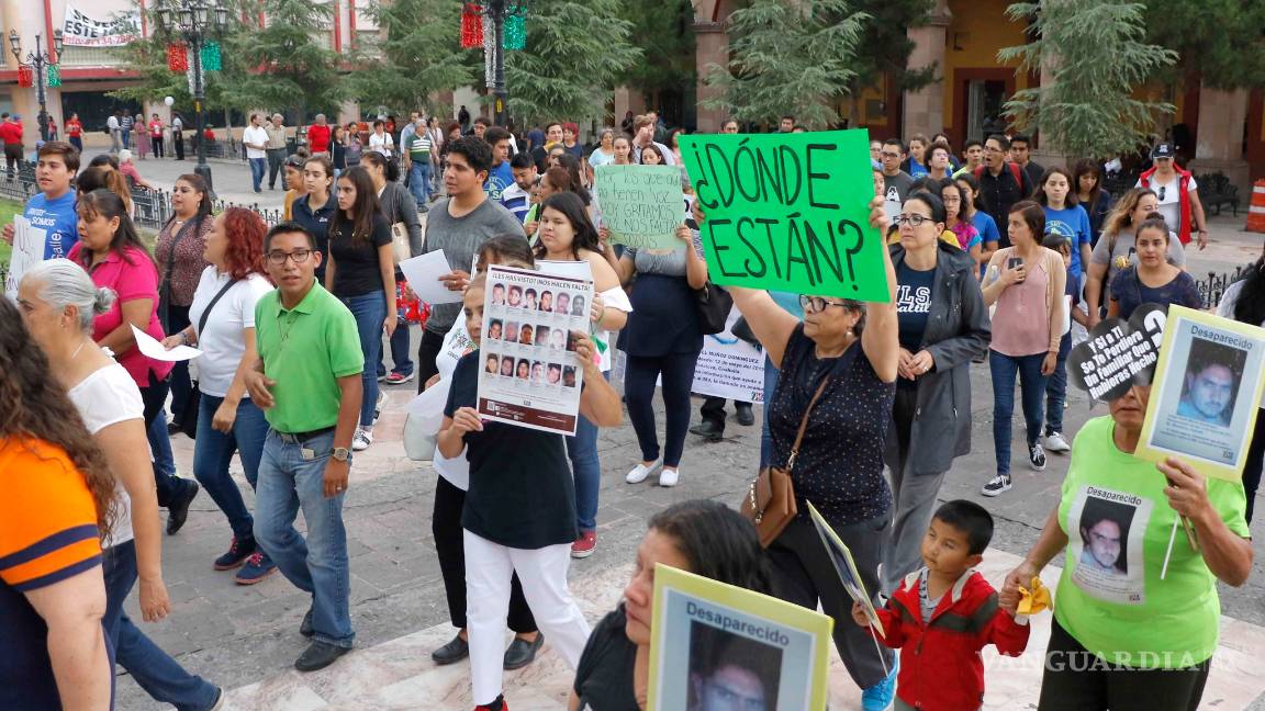 $!¡No nos dejen solas, caminen a nuestro lado!: madres de desaparecidos en Coahuila