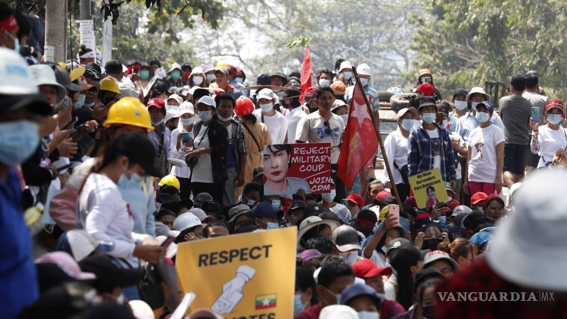 Birmania: deja represión a protestas 18 muertes
