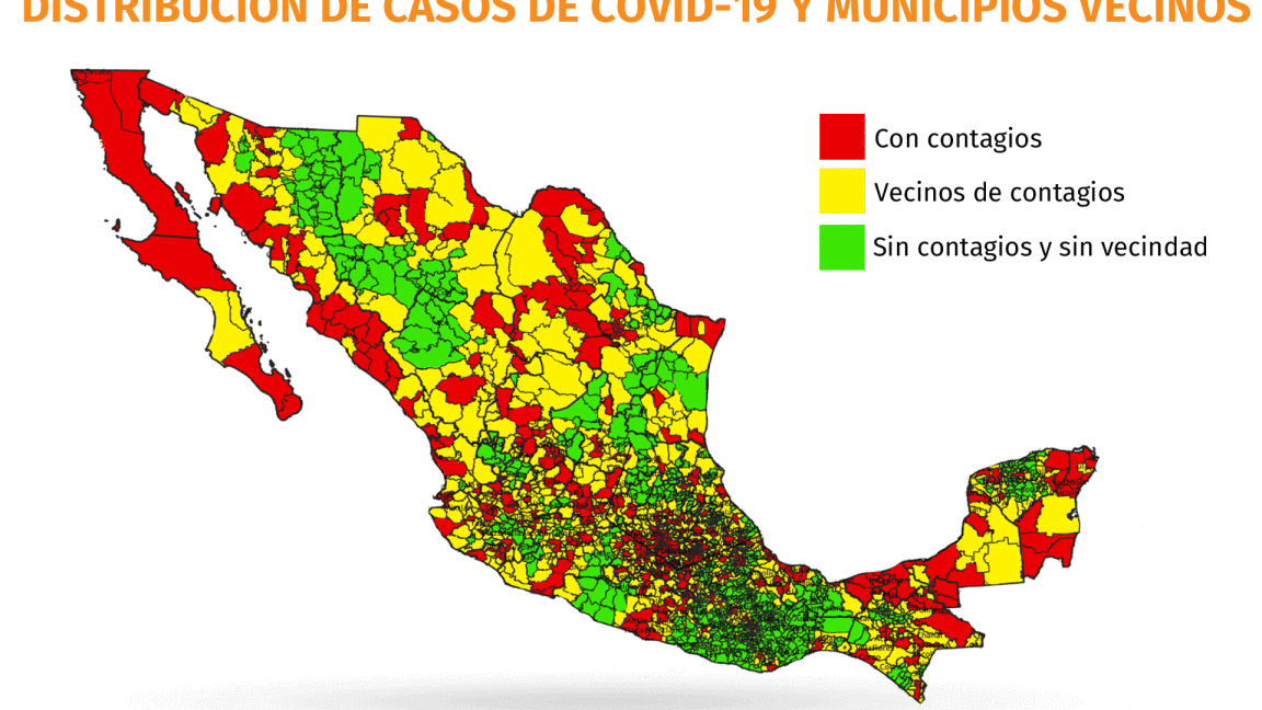 Coronavirus... ¿Qué municipios de México están técnicamente en fase 3?