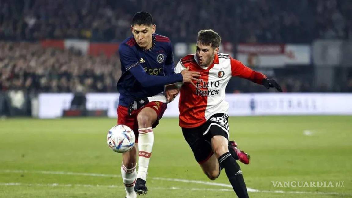 En ‘eterno’ duelo de mexicanos, Feyenoord de ‘Chaquito’ cae ante Ajax de Edson Álvarez y Jorge Sánchez