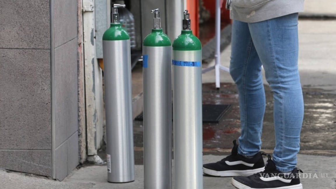 Baja demanda en la renta de tangues de oxígeno en Monclova: Cruz Roja