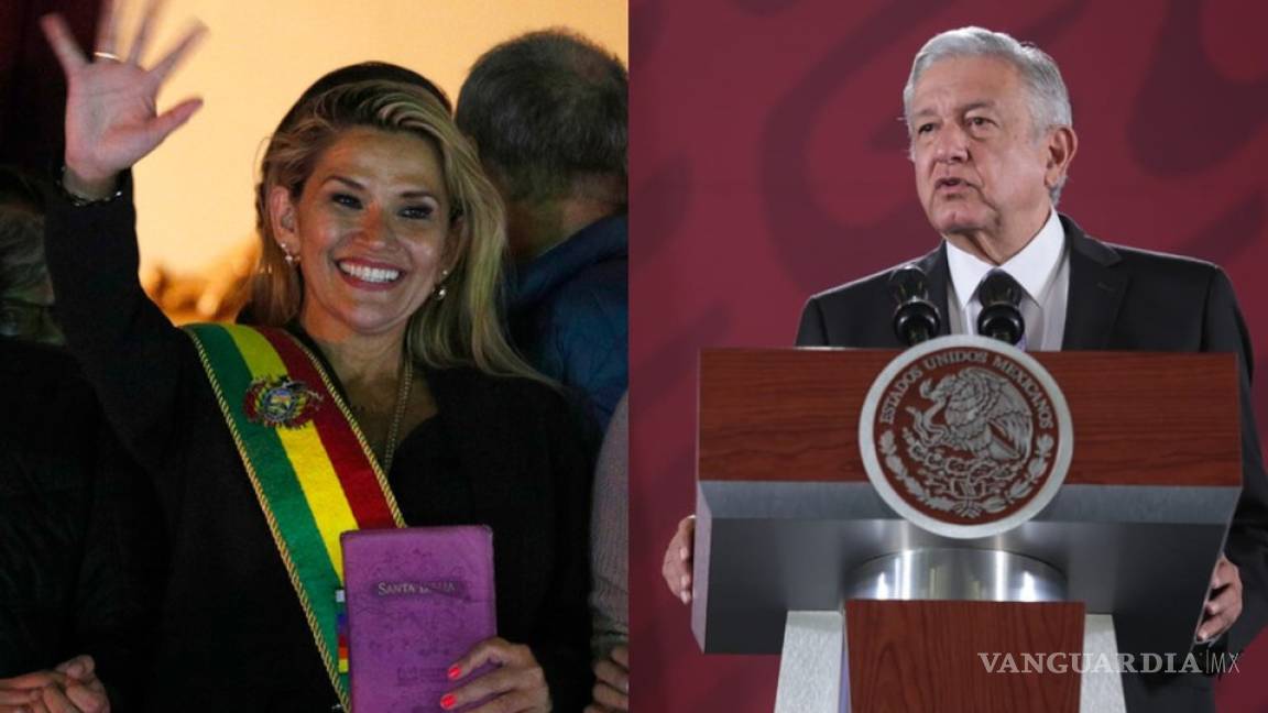 Presidenta de Bolivia critica a AMLO y le cambia el nombre, lo llama 'Juan Manuel'