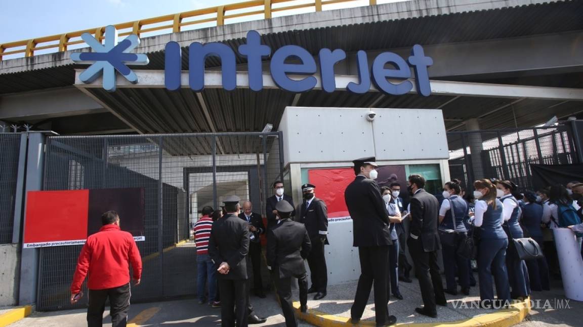 Empleados de Interjet seguirán en huelga por impago de sueldos