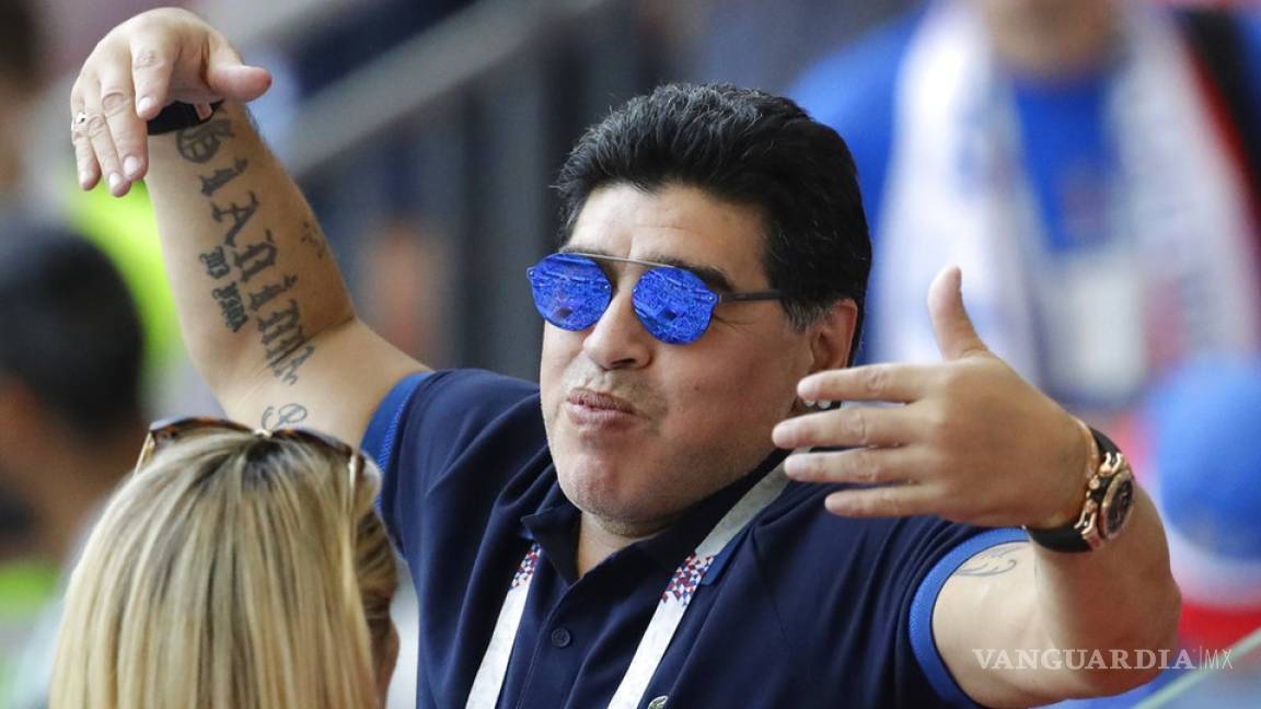 Maradona fue detenido en Argentina
