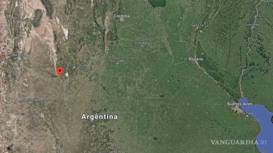 Sismo de magnitud 6 sacude provincias de Argentina