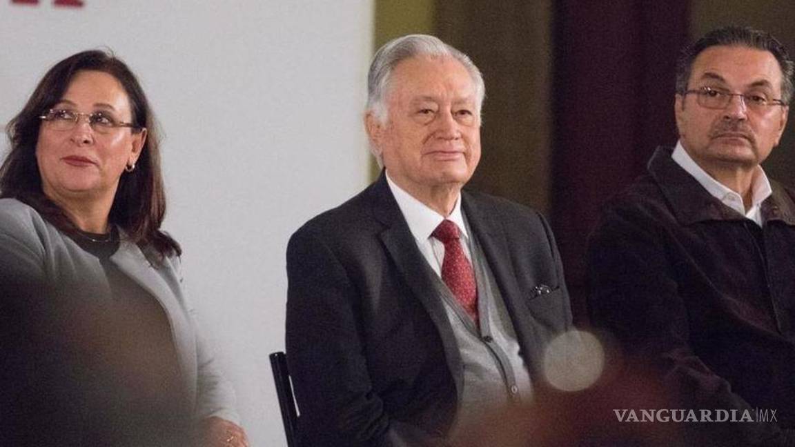 $!AMLO reconoce a Rocío Nahle, Octavio Romero y Manuel Bartlett por labor en el sector energético